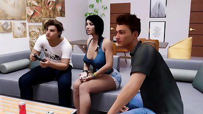 super-fucking-hot girlfriend Epi 48 She watches her husband's mates play and she turns them both on to get plowed Download Game Here: http://bit.ly/GamerPran