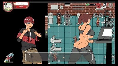 Spooky Milk Life [ Taboo anime porn game PornPlay] Ep.20 public matsurbation at the gym