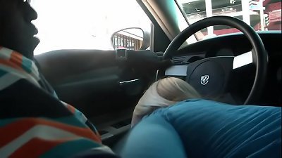 wife sucks BBC for free taxi ride