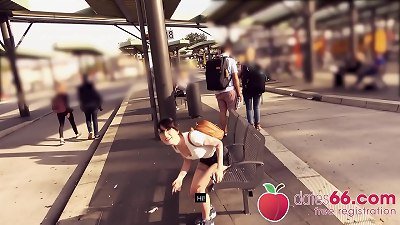 TOP 5! extraordinaire outdoor nail compilation - German ladies get plowed in multiple postures before swallowing a hot cum load! (ENGLISH) Dates66.com